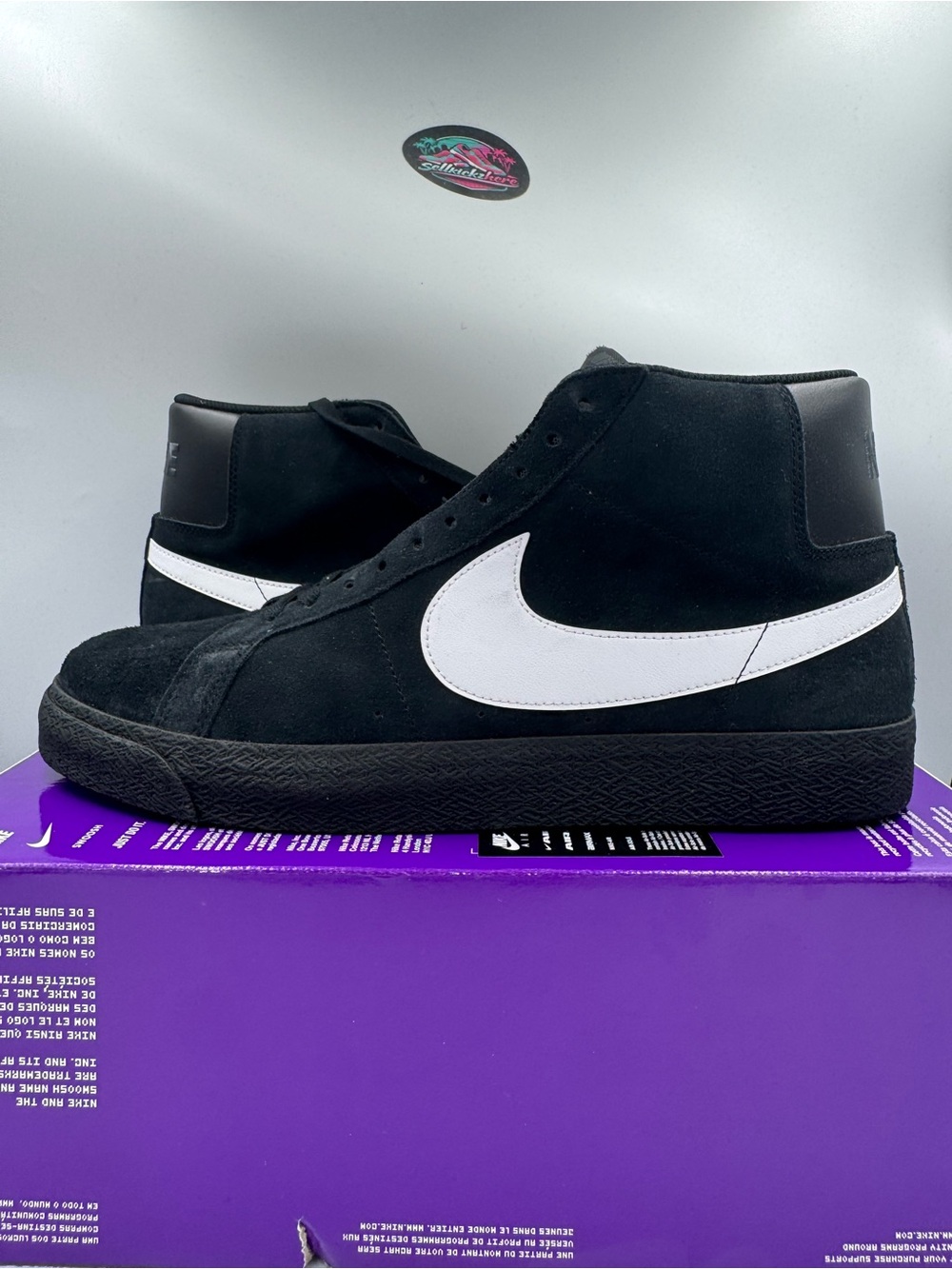 Nike SB Zoom Blazer Mid Black White BRAND NEW Size 13